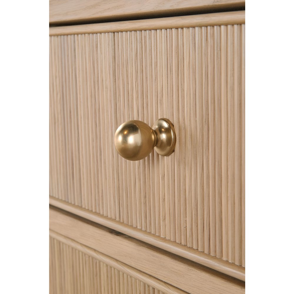 Bronze Bay Transitional Highland 8-Drawer Double Dresser. Picture 6