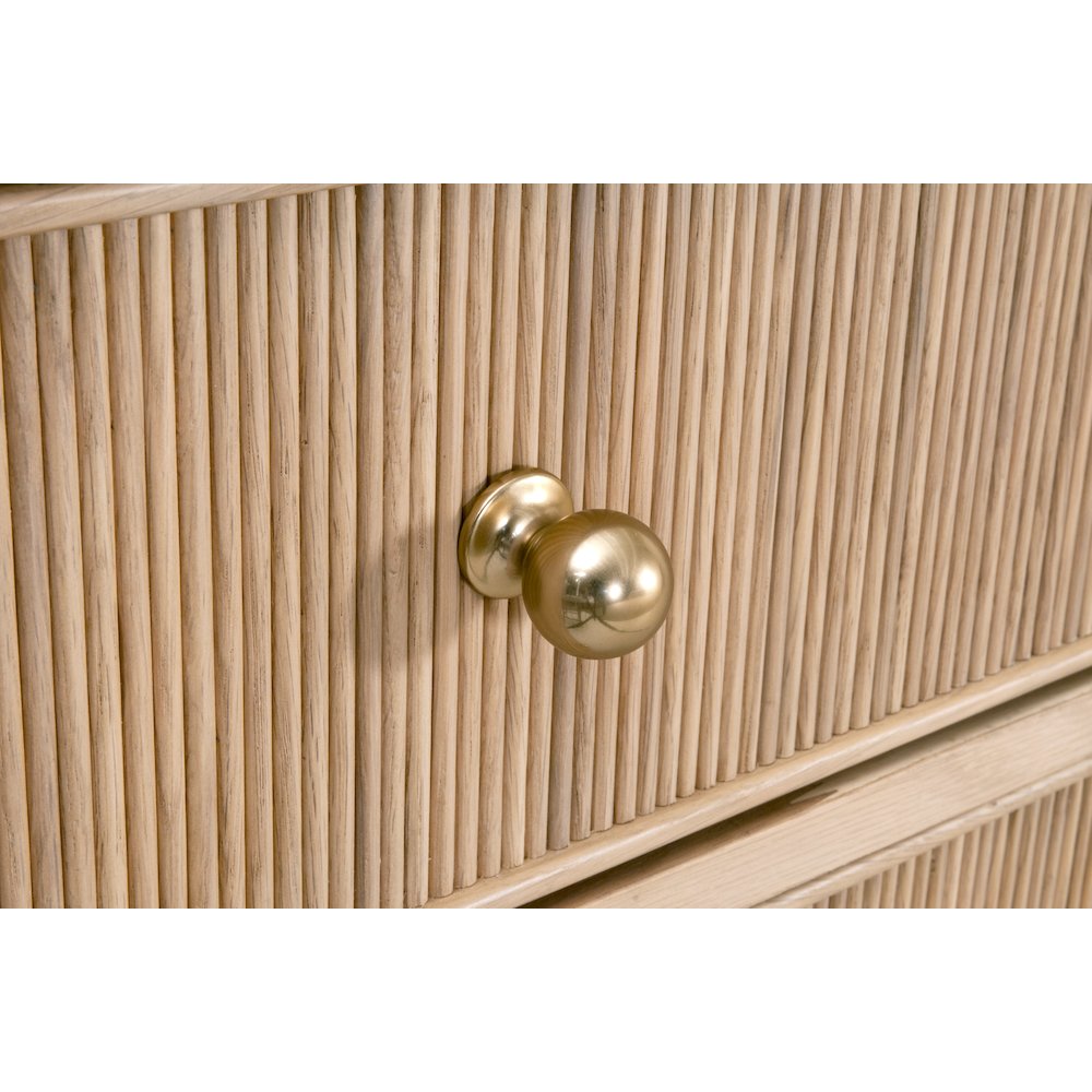 Bronze Bay Transitional Highland 8-Drawer Double Dresser. Picture 9