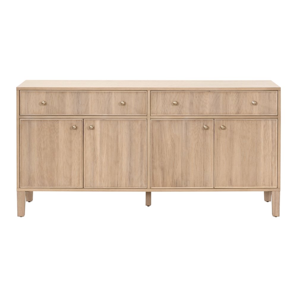Bronze Bay Transitional Highland Media Sideboard. Picture 1