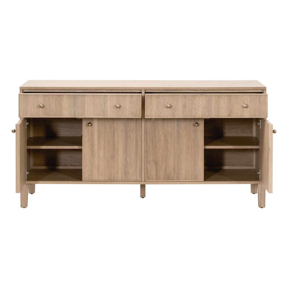 Bronze Bay Transitional Highland Media Sideboard. Picture 2