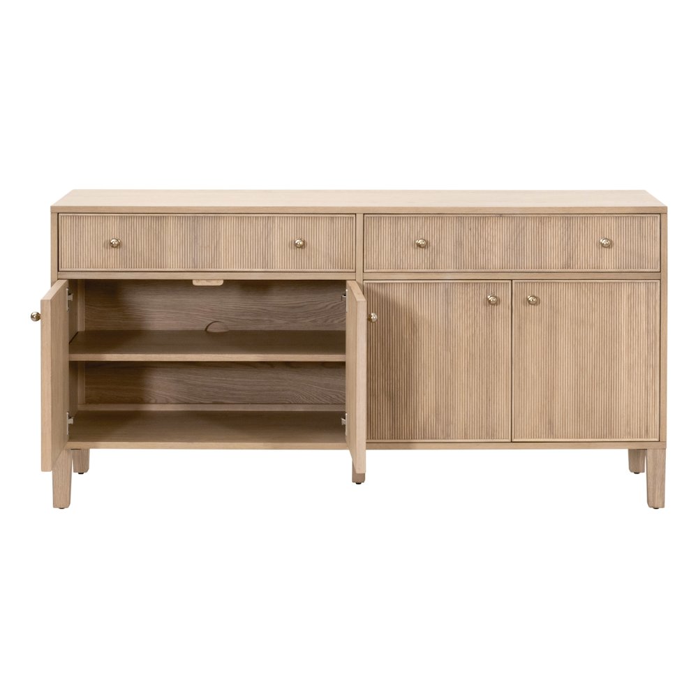 Bronze Bay Transitional Highland Media Sideboard. Picture 3