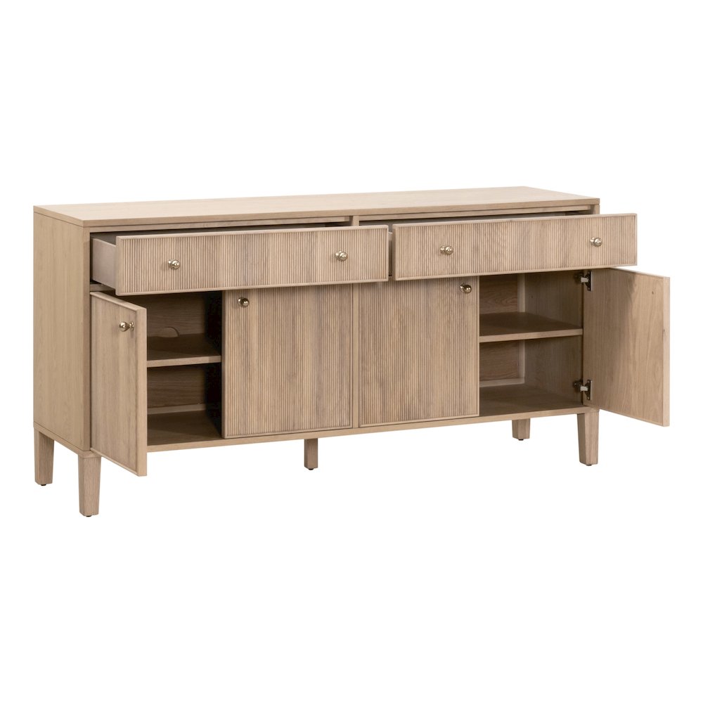 Bronze Bay Transitional Highland Media Sideboard. Picture 6