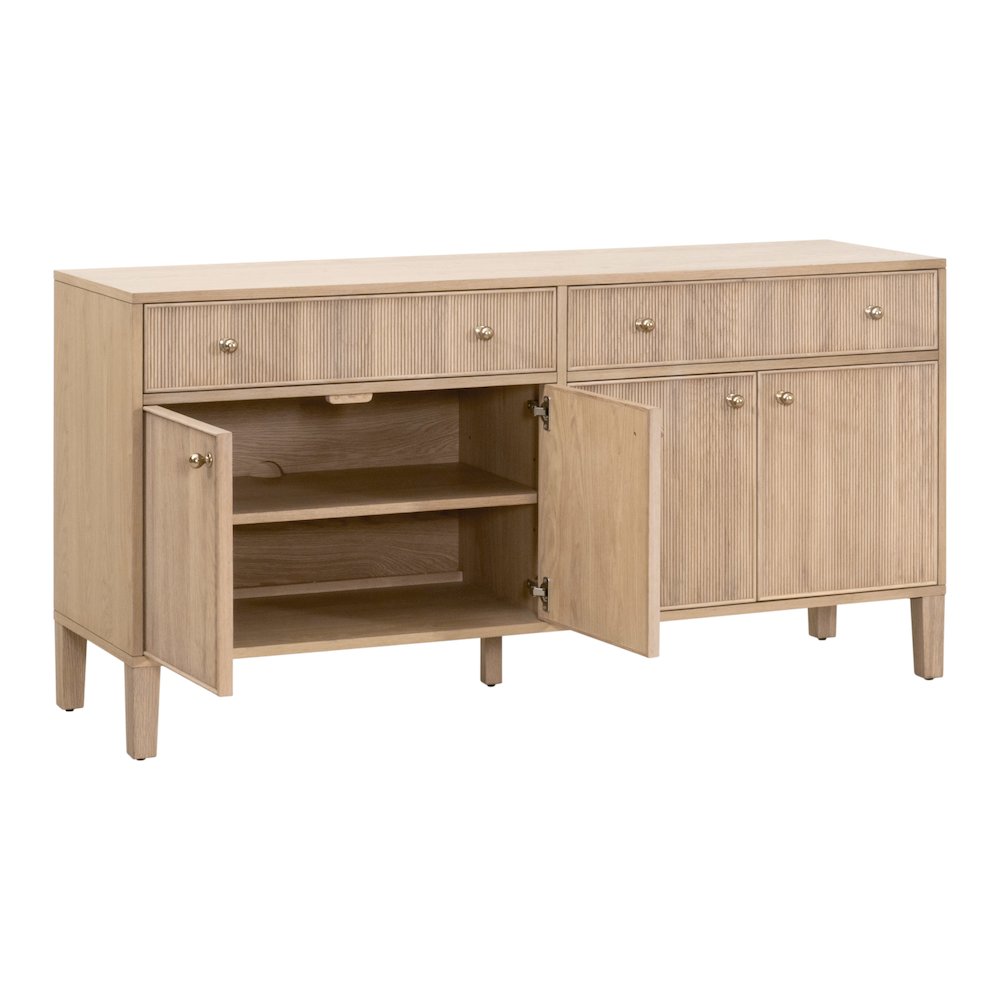 Bronze Bay Transitional Highland Media Sideboard. Picture 7
