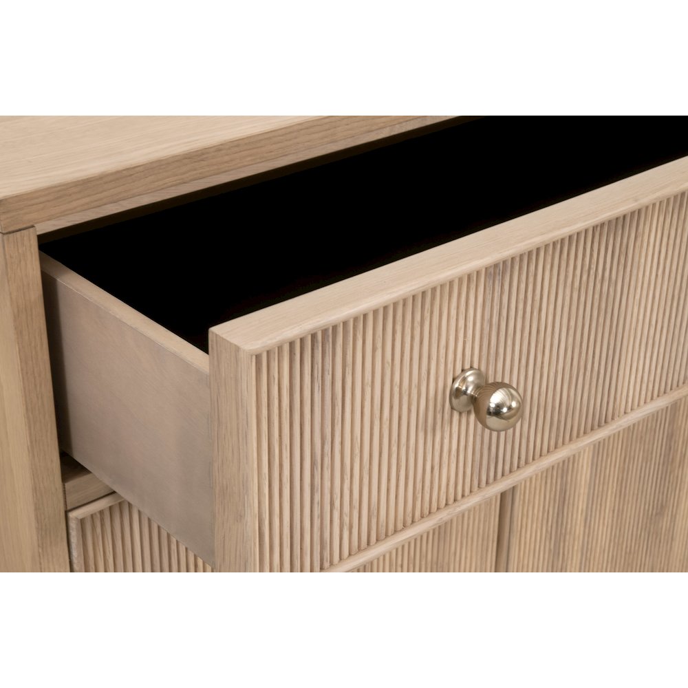 Bronze Bay Transitional Highland Media Sideboard. Picture 10