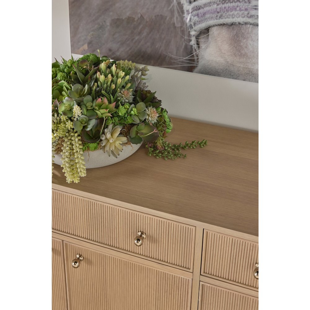 Bronze Bay Transitional Highland Media Sideboard. Picture 13