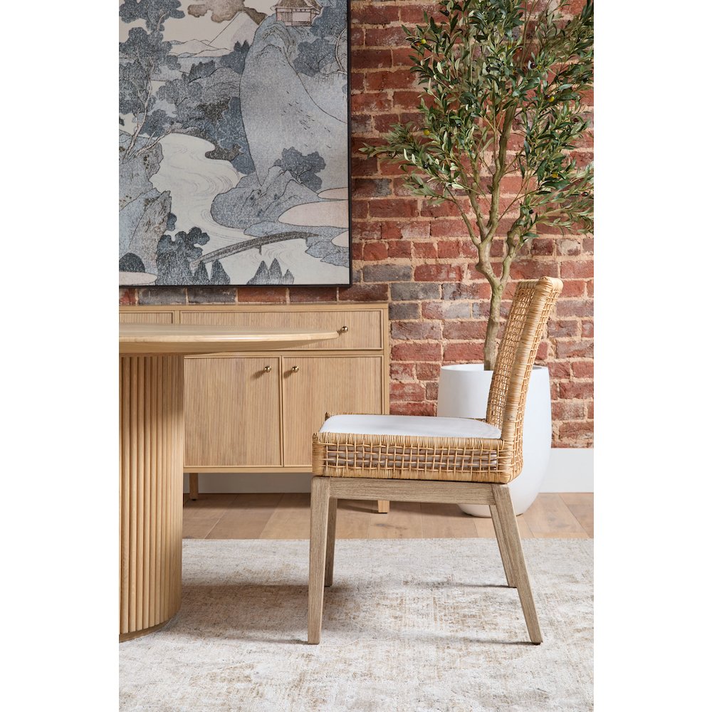 Bronze Bay Transitional Highland Media Sideboard. Picture 20