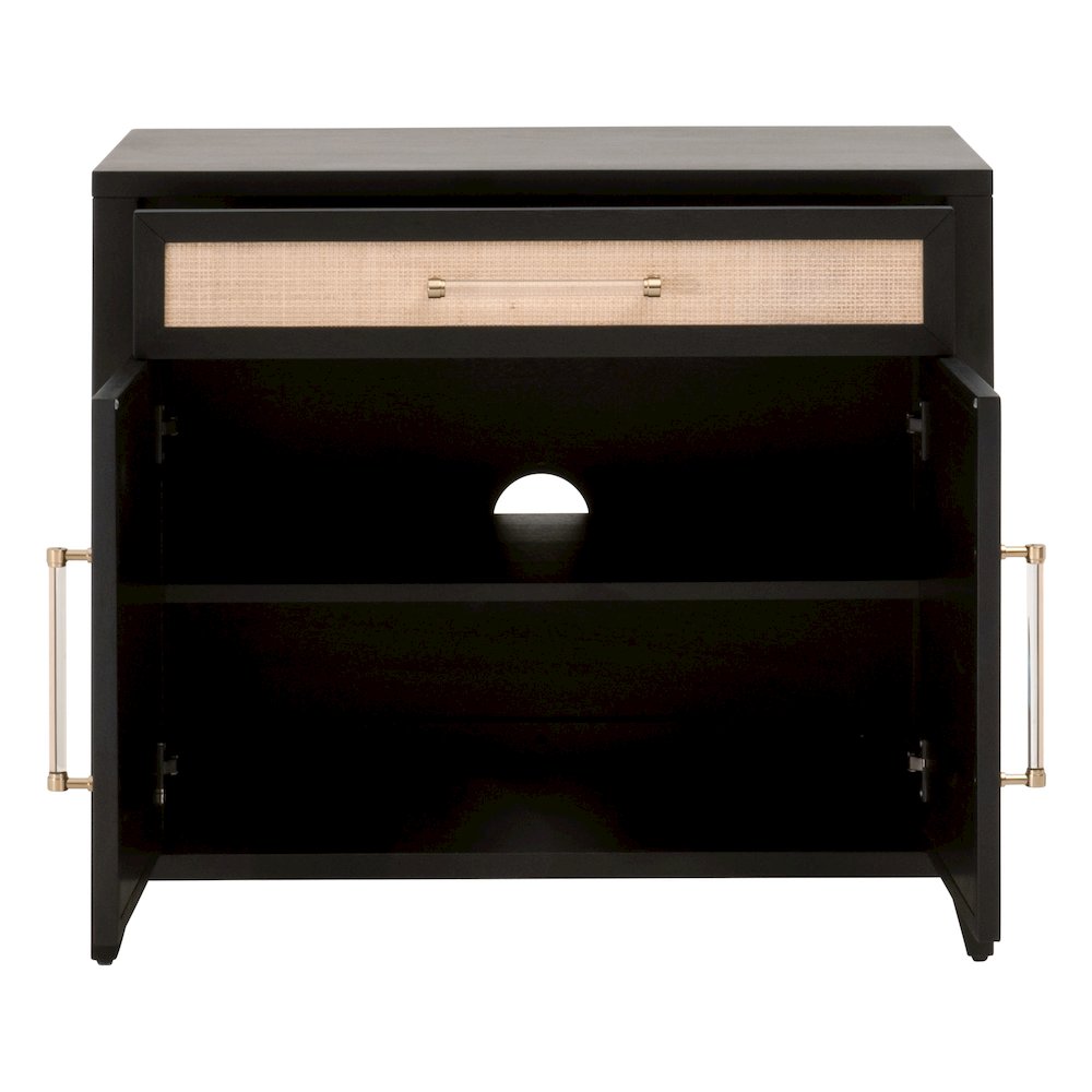 Traditions Transitional Holland Media Chest. Picture 3