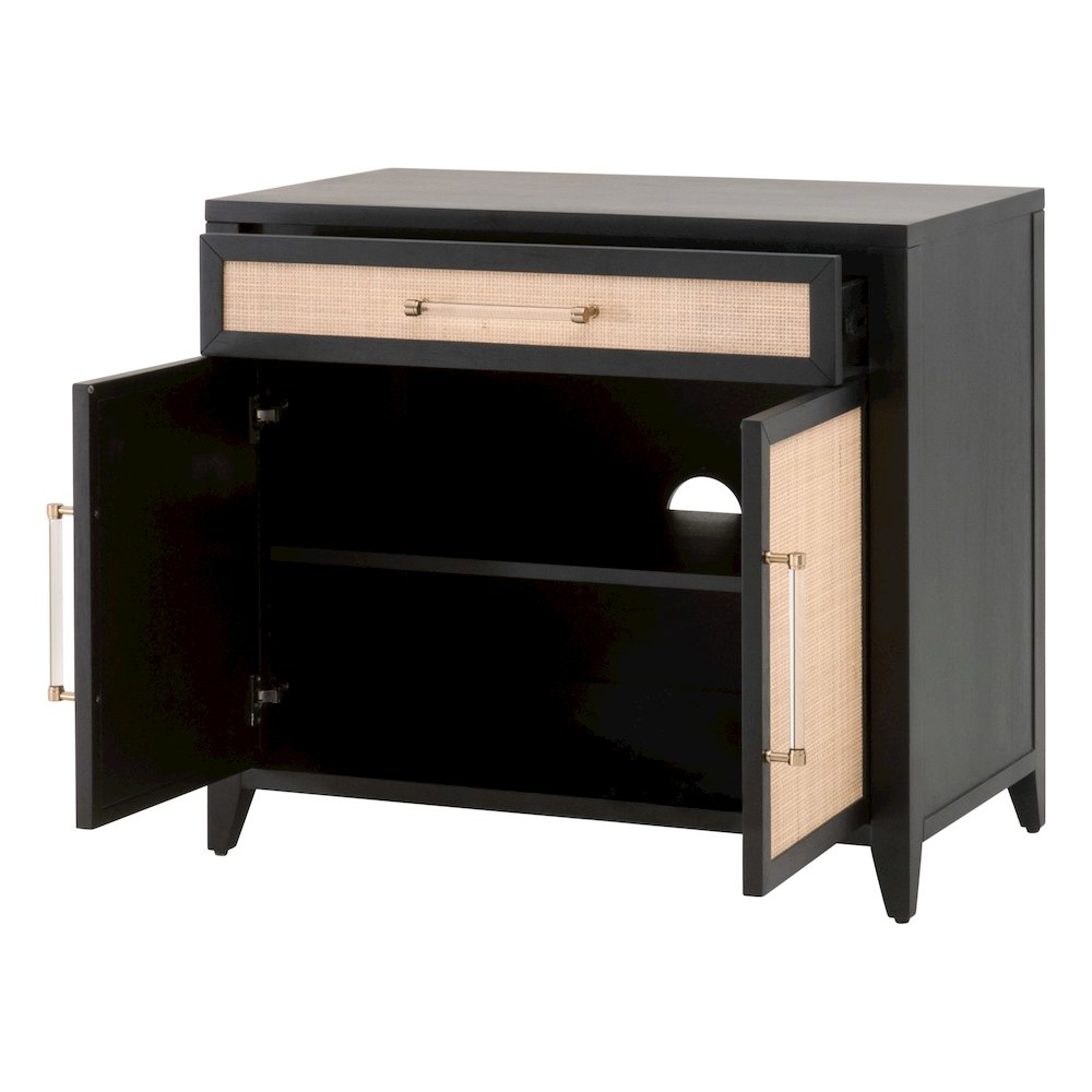 Traditions Transitional Holland Media Chest. Picture 6