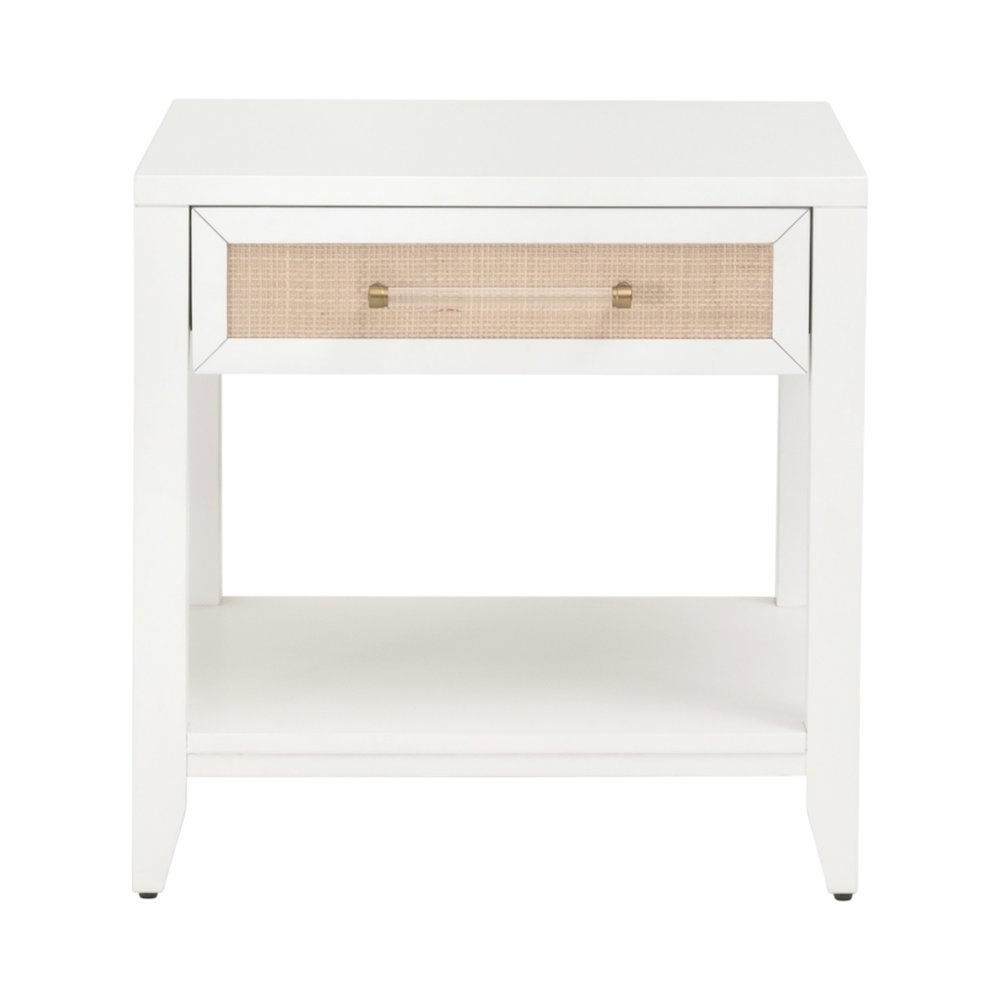 Traditions Transitional Holland 1-Drawer Side Table. Picture 1