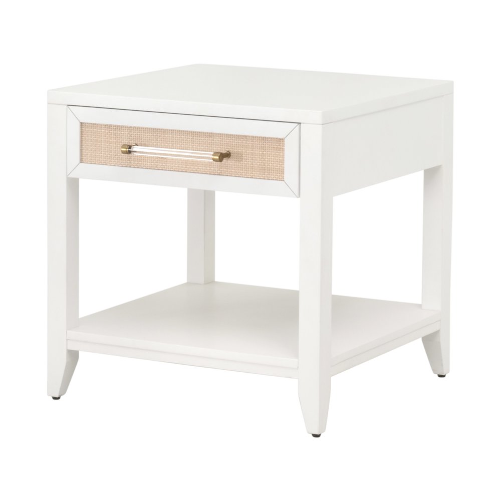Traditions Transitional Holland 1-Drawer Side Table. Picture 3