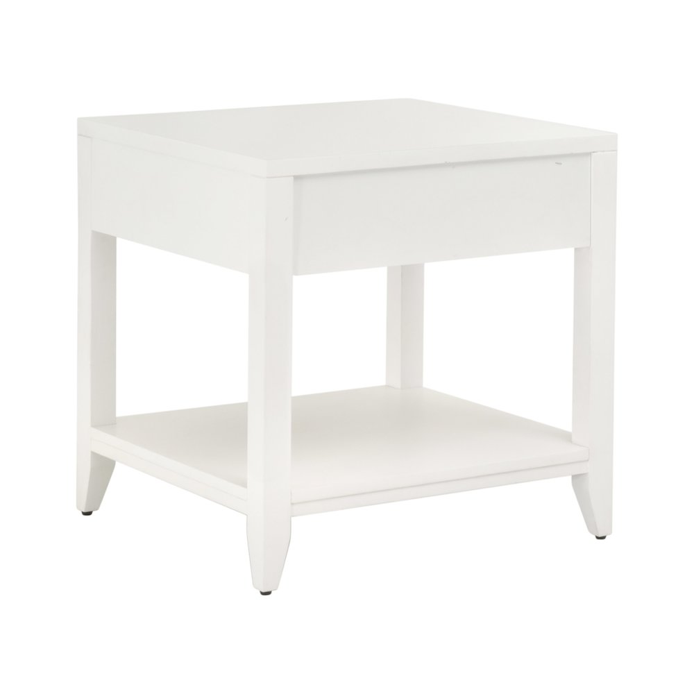 Traditions Transitional Holland 1-Drawer Side Table. Picture 6