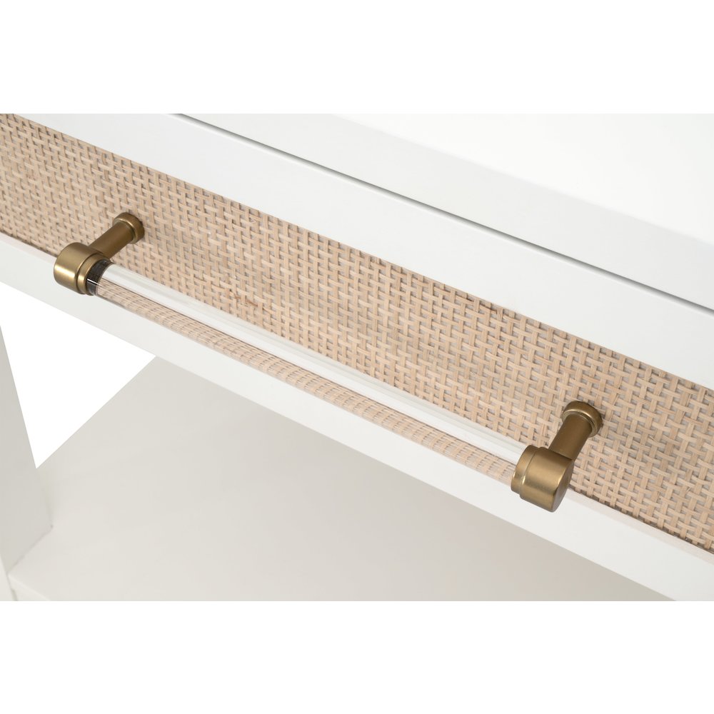 Traditions Transitional Holland 1-Drawer Side Table. Picture 9