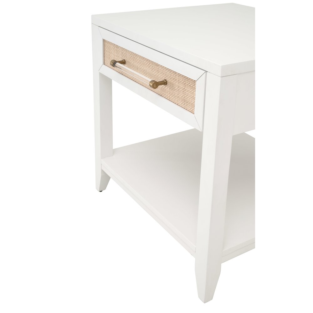 Traditions Transitional Holland 1-Drawer Side Table. Picture 10