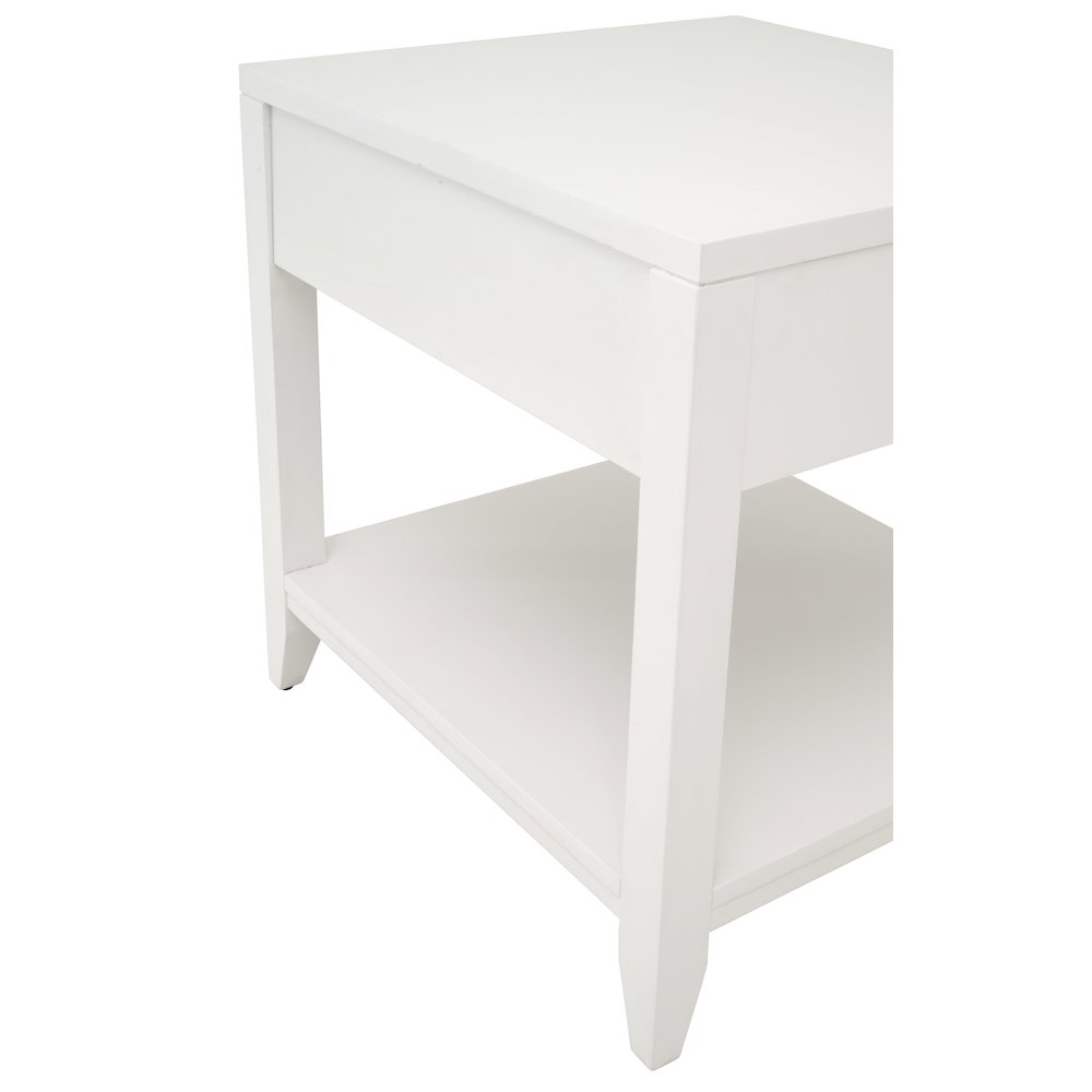 Traditions Transitional Holland 1-Drawer Side Table. Picture 11
