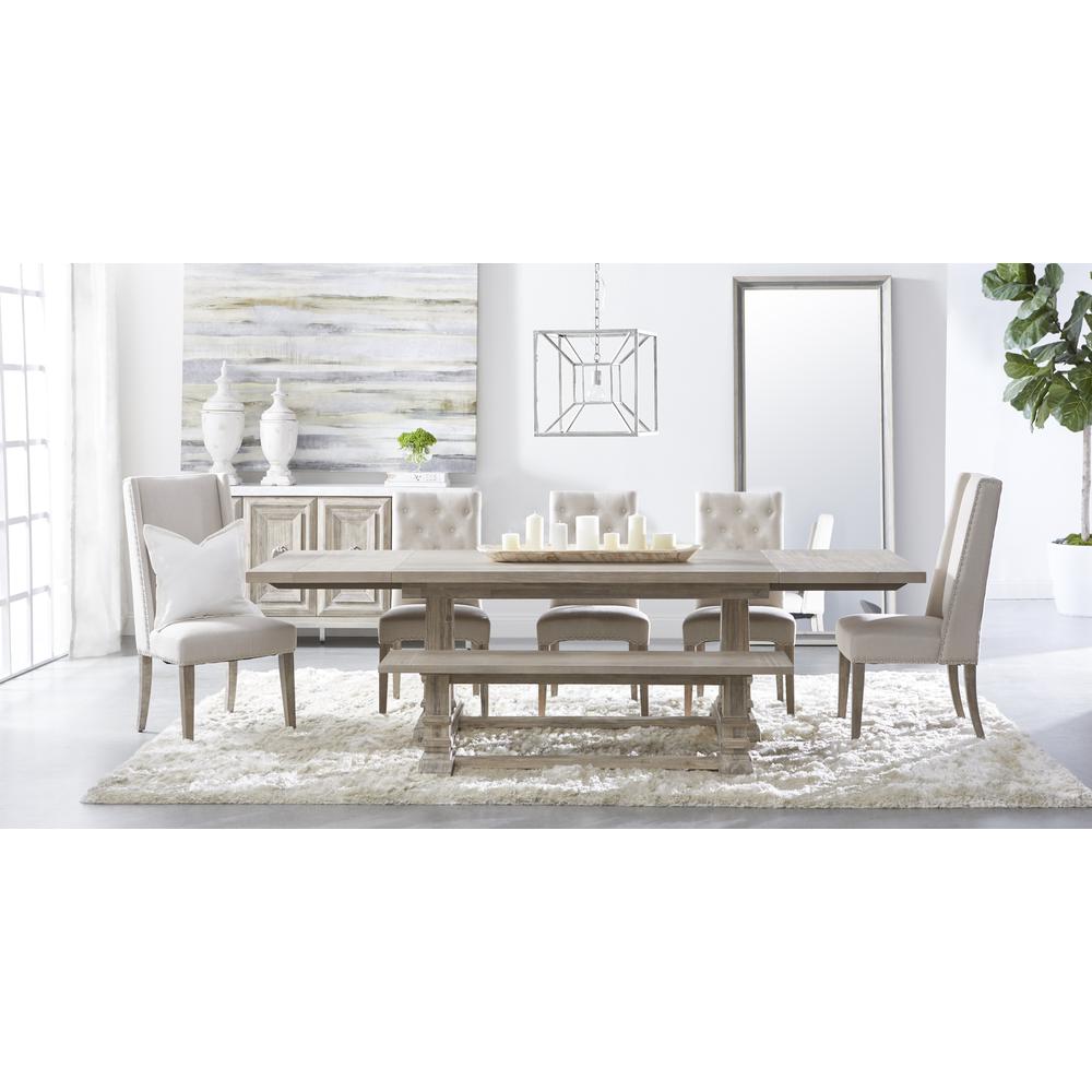 Hudson Rectangle Extension Dining Table. Picture 5