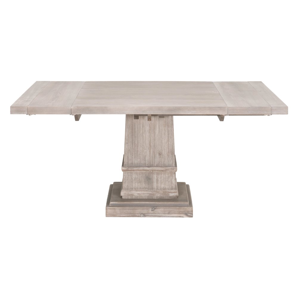 Traditions Transitional Hudson 44" Square Extension Dining Table. Picture 3