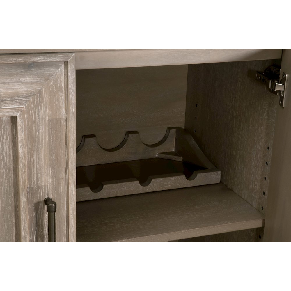 Traditions Transitional Hunter Media Sideboard. Picture 9