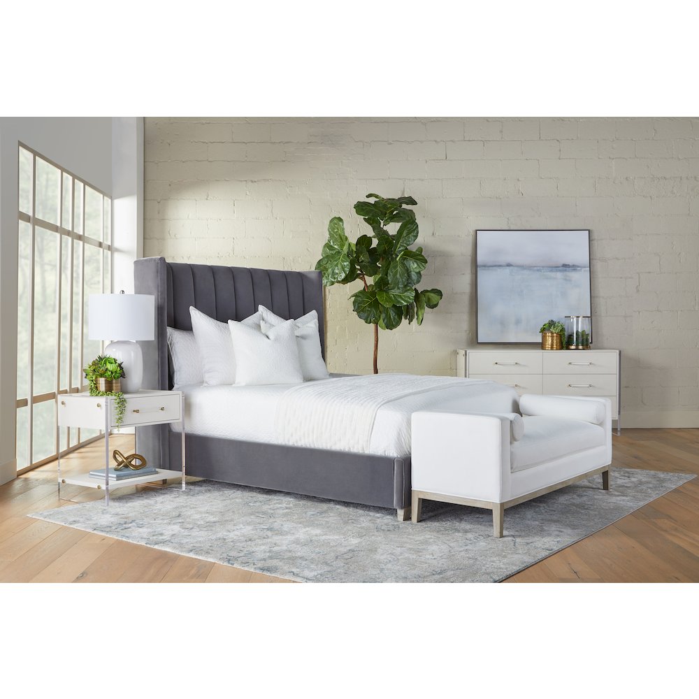 Stitch & Hand - Dining & Bedroom Transitional Keaton Upholstered Bench. Picture 14