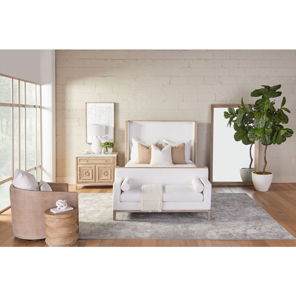 Stitch & Hand - Dining & Bedroom Transitional Keaton Upholstered Bench. Picture 19