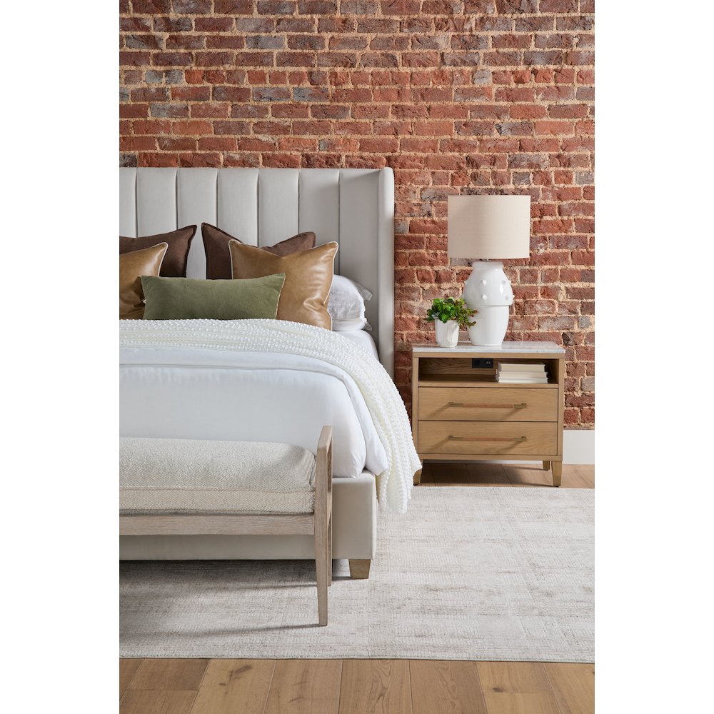 Stitch & Hand - Dining & Bedroom Transitional Leone Bench. Picture 8