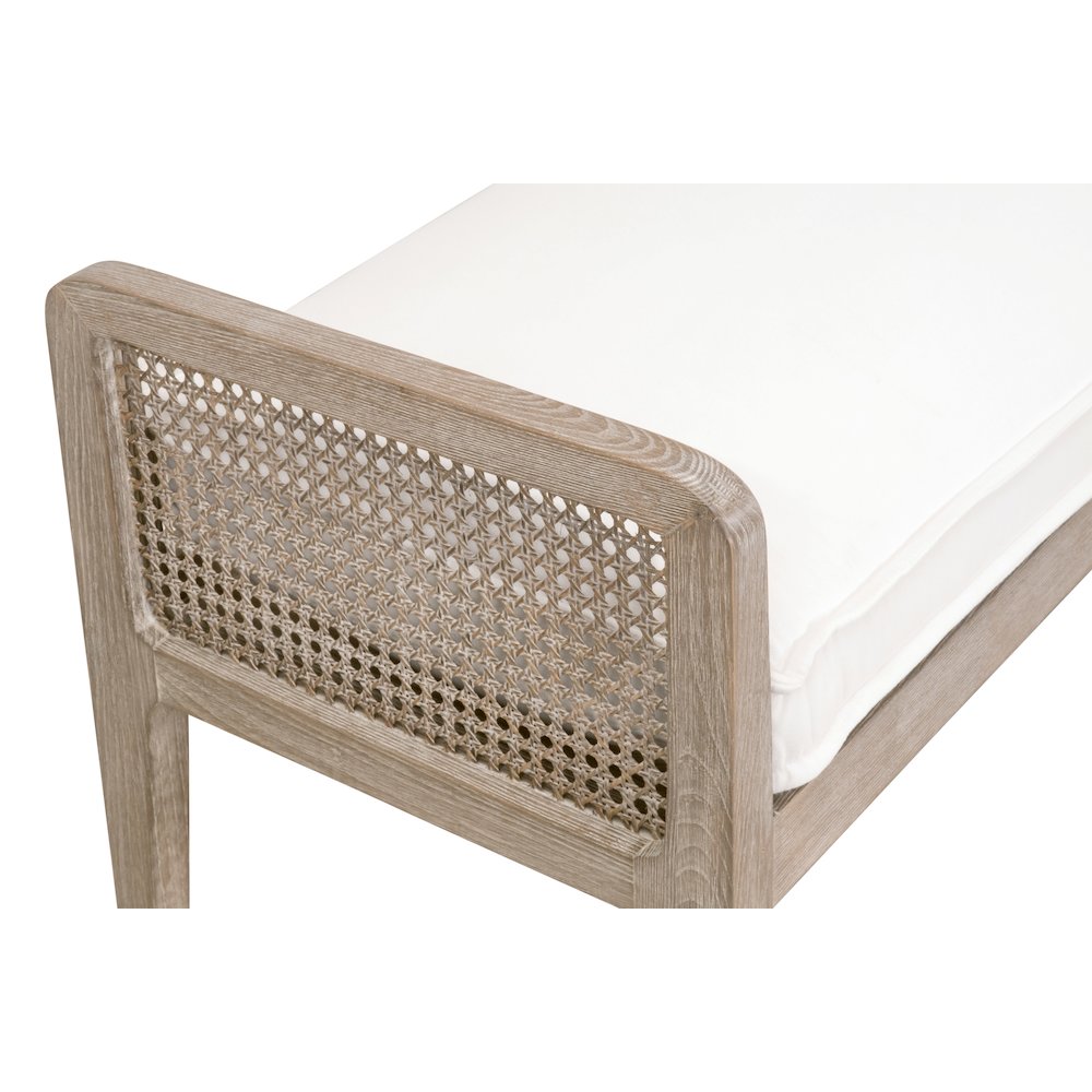 Stitch & Hand - Dining & Bedroom Transitional Leone Bench. Picture 4