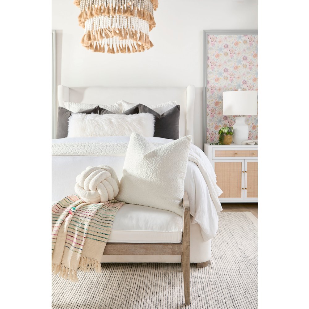 Stitch & Hand - Dining & Bedroom Transitional Leone Bench. Picture 7