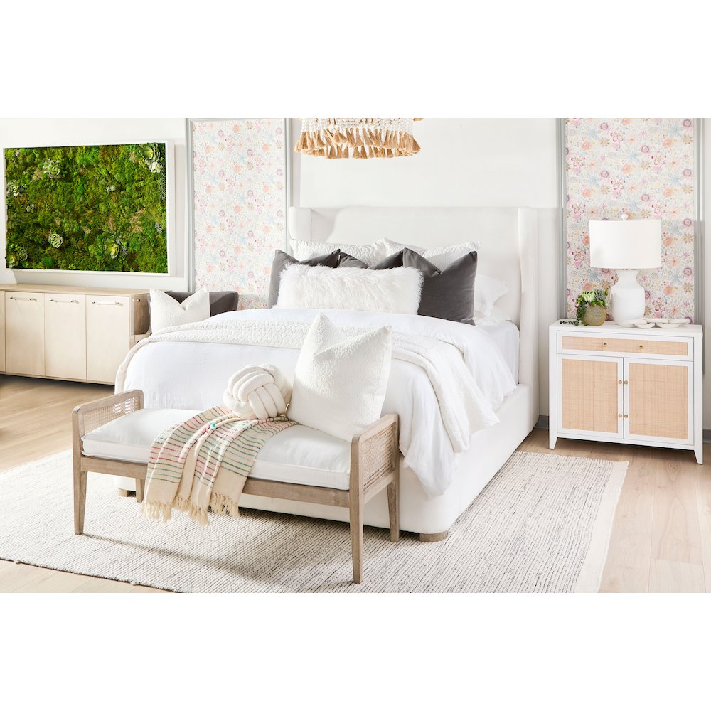 Stitch & Hand - Dining & Bedroom Transitional Leone Bench. Picture 12