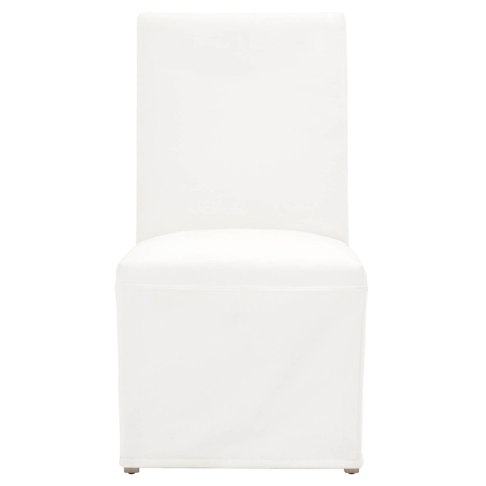 Transitional Levi Slipcover Dining Chair, Set of 2. Picture 1