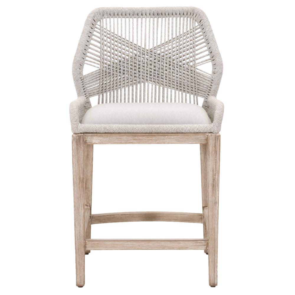 Woven Loom Counter Stool. Picture 1