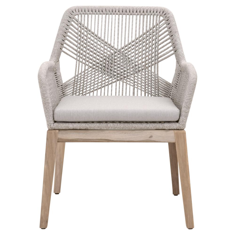 Loom Outdoor Arm Chair, Set of 2. Picture 1