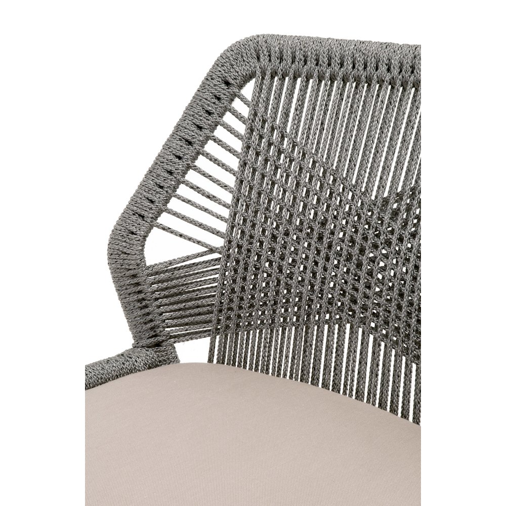 Woven Transitional Loom Dining Chair, Set of 2. Picture 6