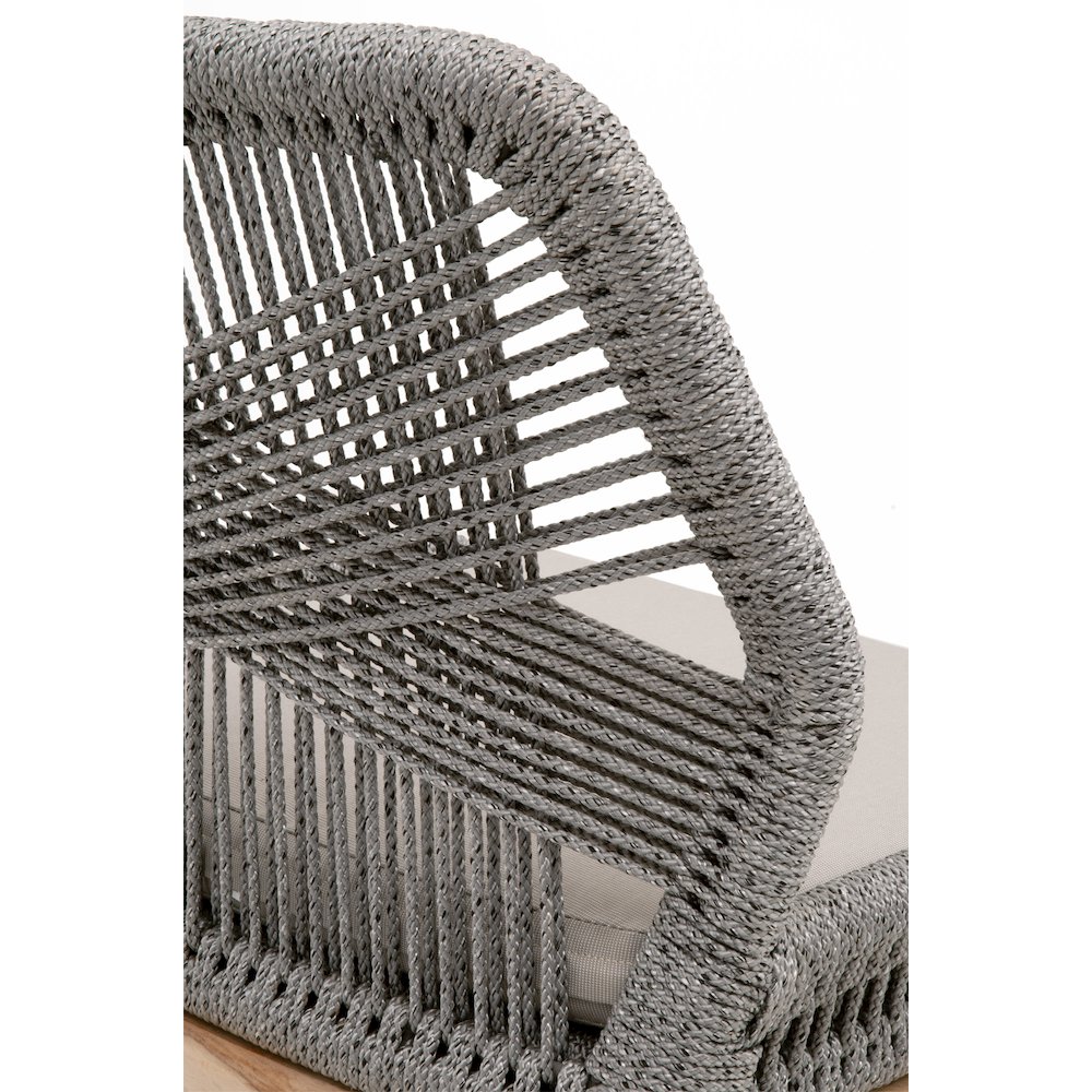 Woven - Outdoor  Transitional Loom Outdoor Counter Stool. Picture 6