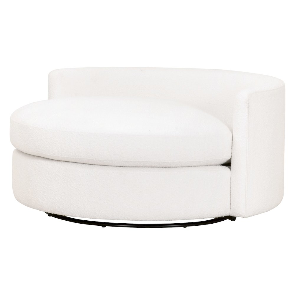 Stitch & Hand - Upholstery Transitional Lourne Grand Swivel Sofa Chair. Picture 10