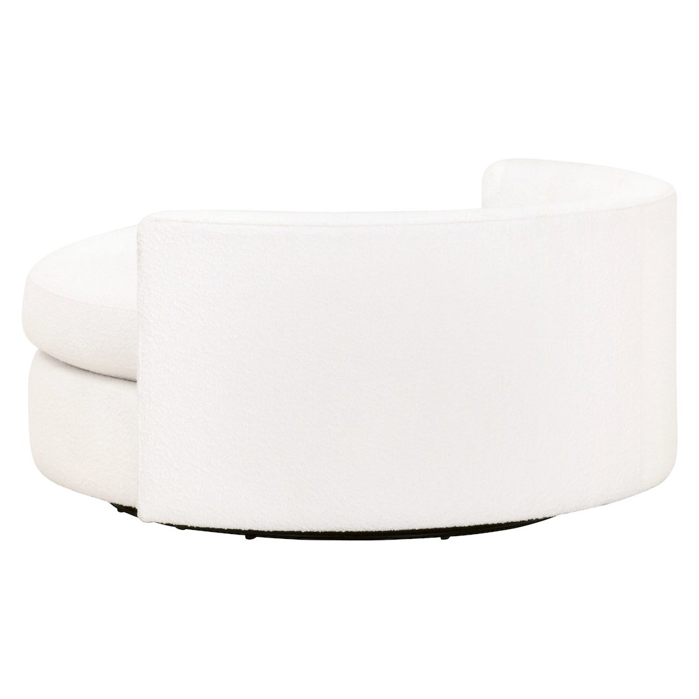 Stitch & Hand - Upholstery Transitional Lourne Grand Swivel Sofa Chair. Picture 12