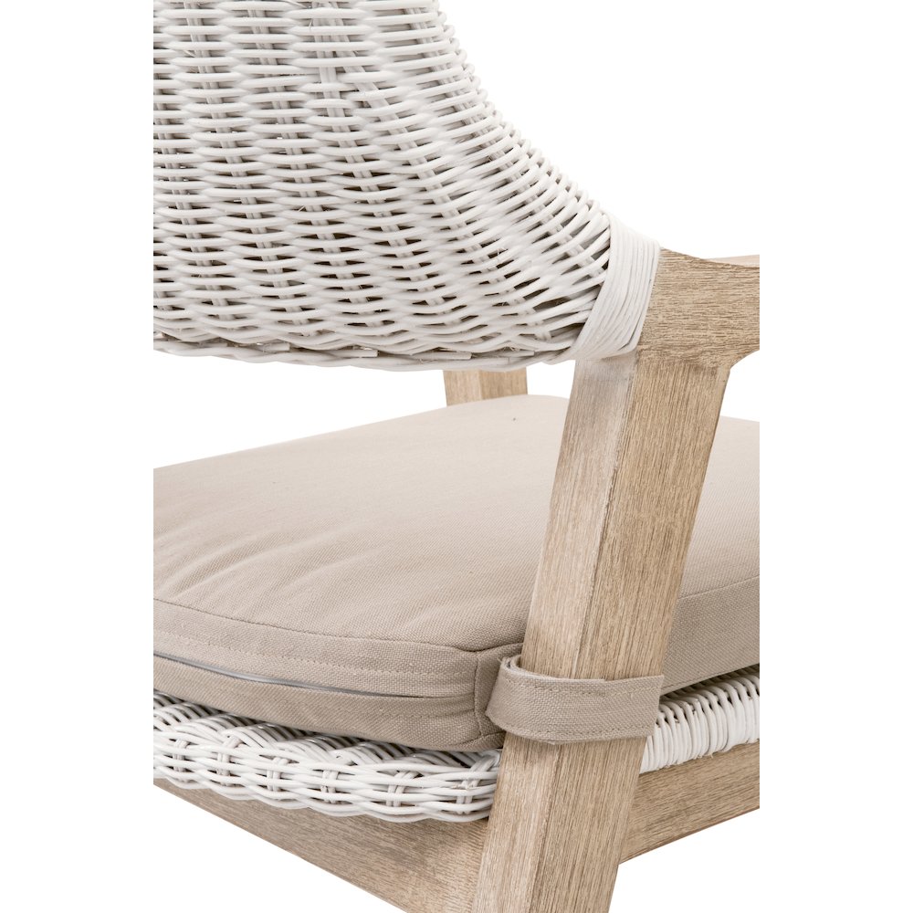 Woven Transitional Lucia Arm Chair. Picture 6