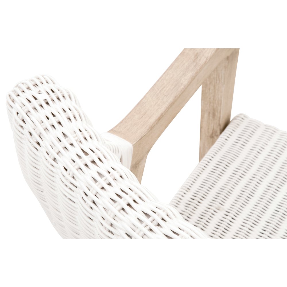 Woven Transitional Lucia Arm Chair. Picture 7