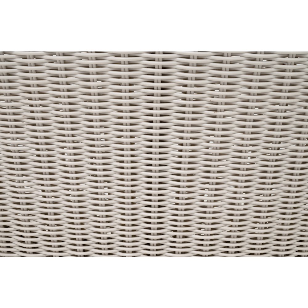 Woven - Outdoor  Transitional Lucia Outdoor Club Chair. Picture 11