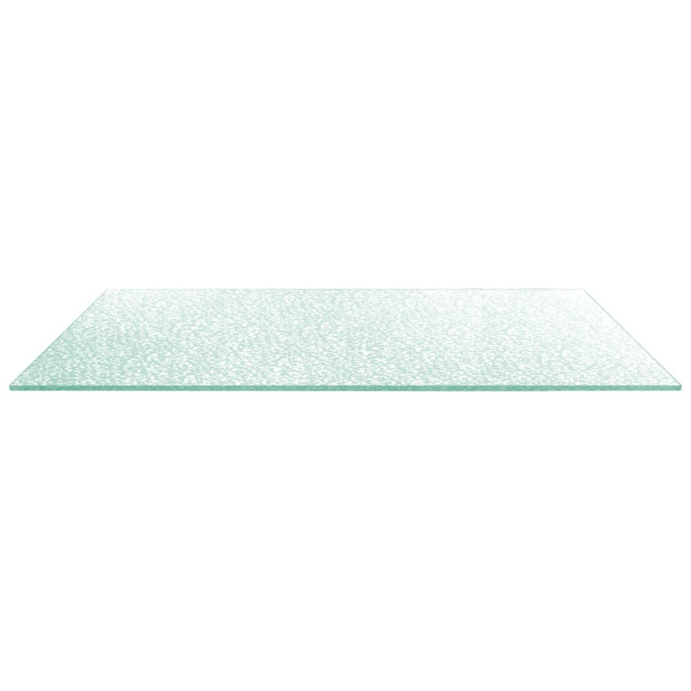 Krystal Contemporary Lunar 59" x 20" Console Table Top. Picture 1