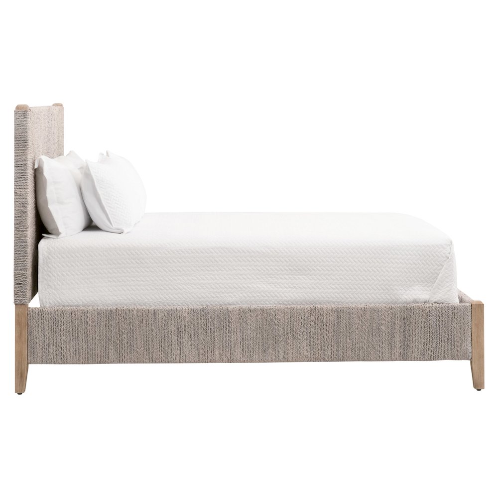 Woven Transitional Malay Queen Bed. Picture 3