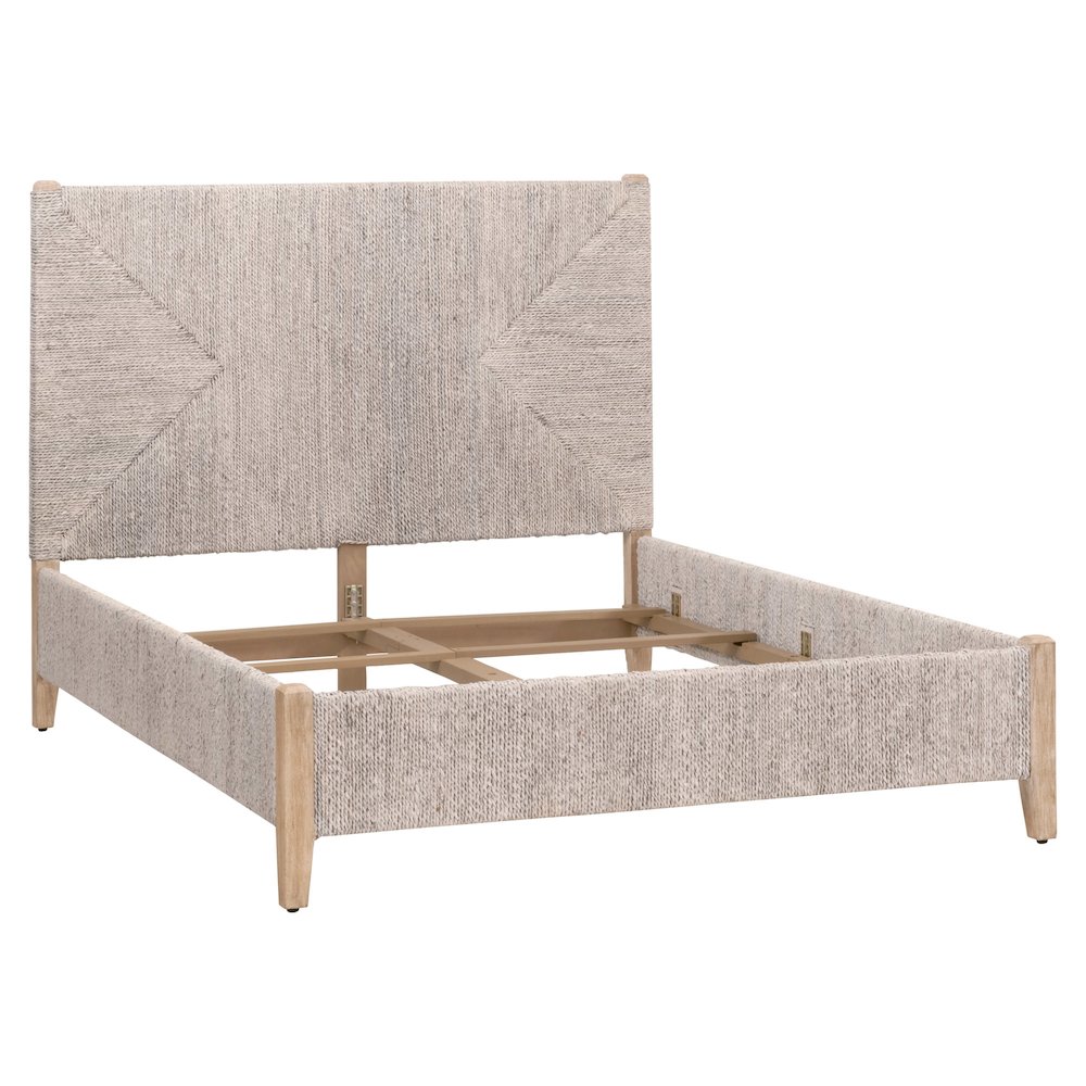 Woven Transitional Malay Queen Bed. Picture 5