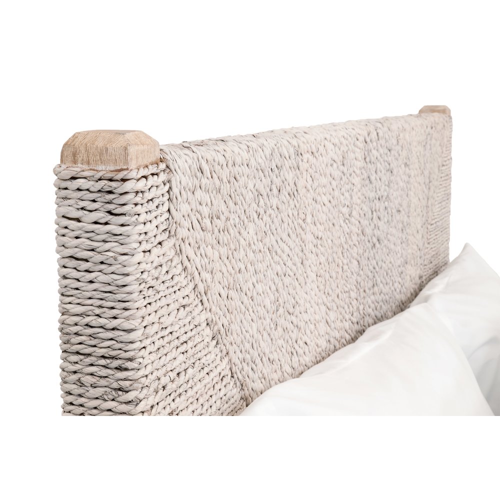 Woven Transitional Malay Queen Bed. Picture 7