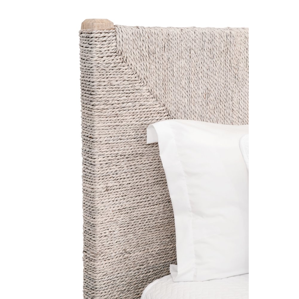 Woven Transitional Malay Queen Bed. Picture 8