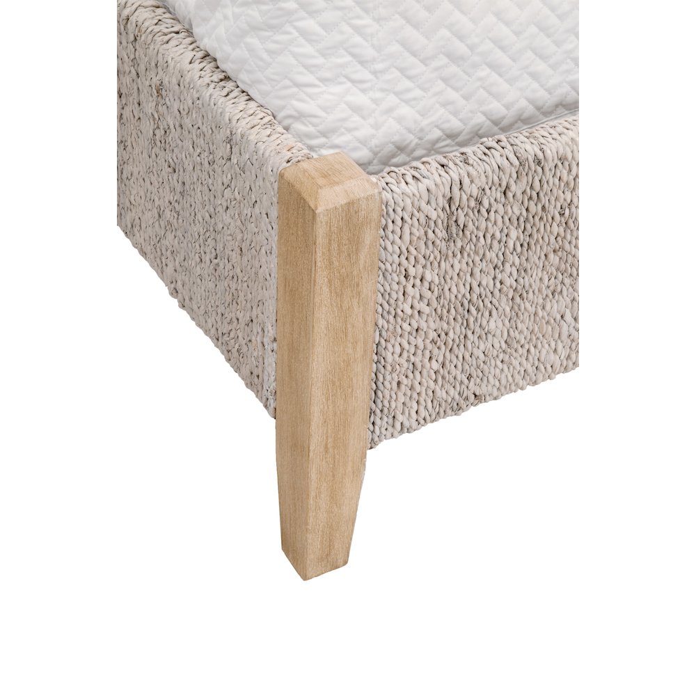 Woven Transitional Malay Queen Bed. Picture 9