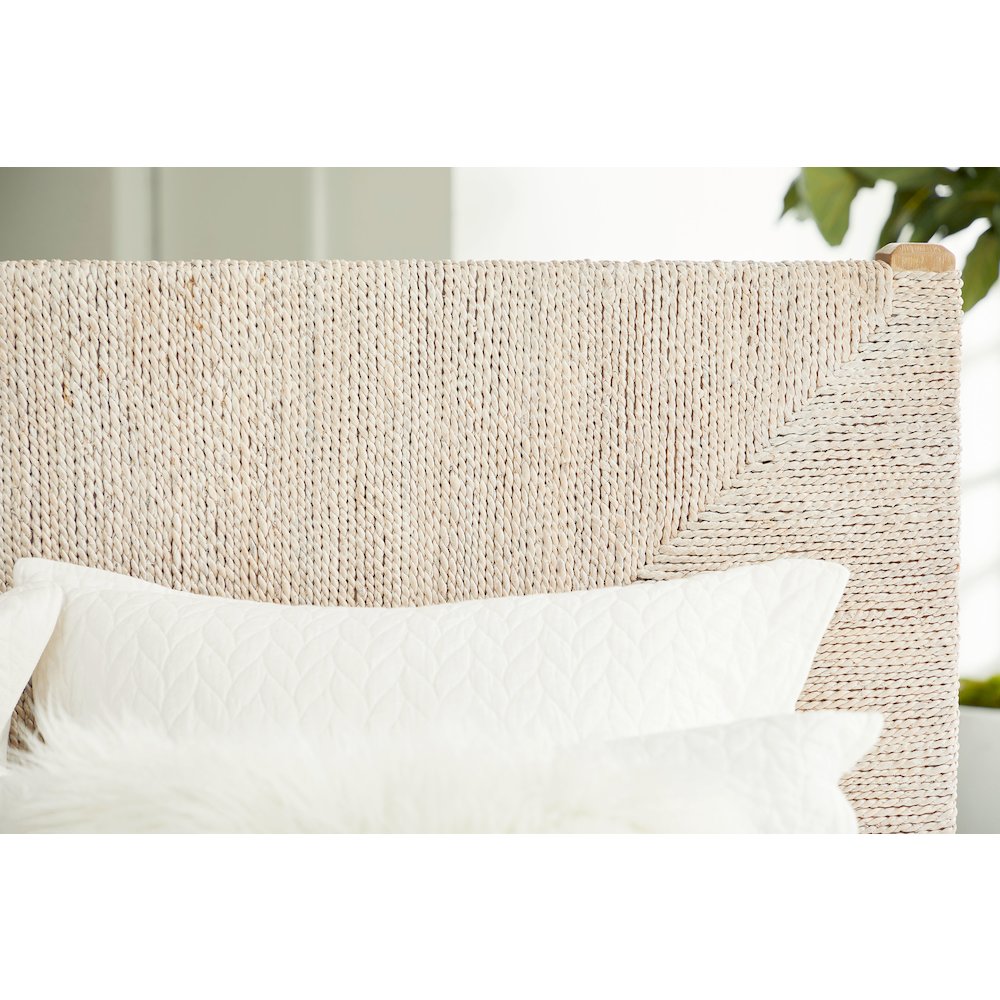 Woven Transitional Malay Queen Bed. Picture 11