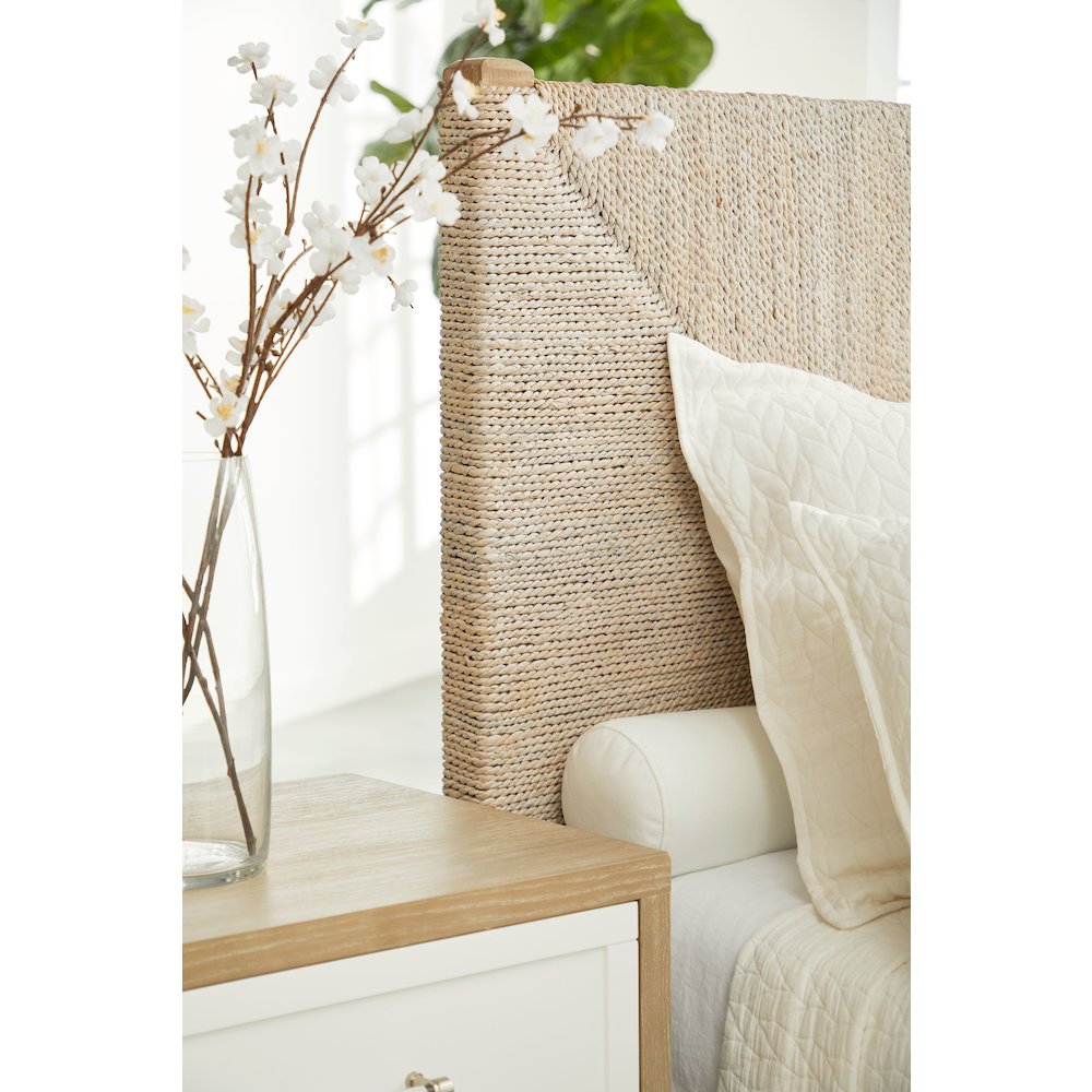 Woven Transitional Malay Queen Bed. Picture 14