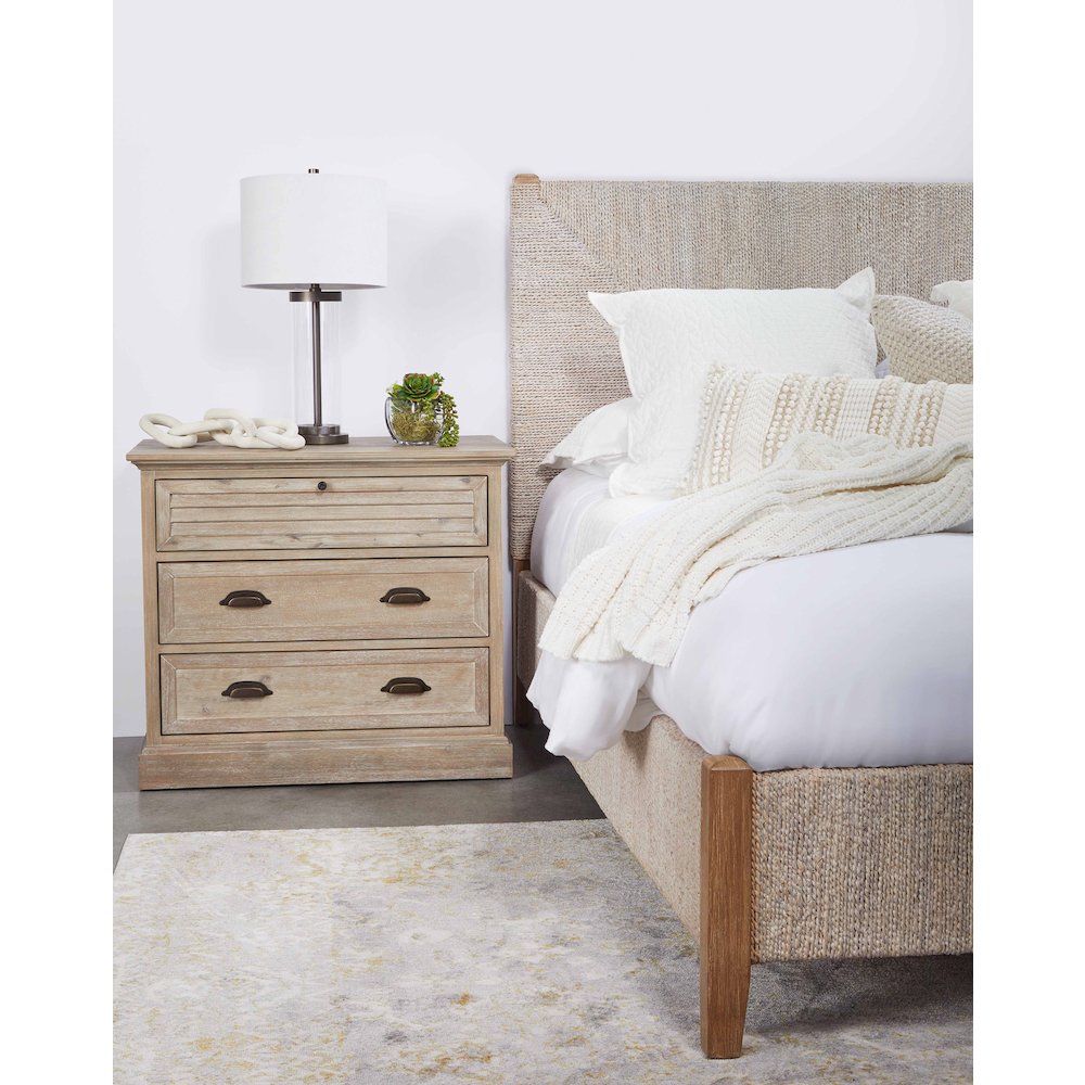 Woven Transitional Malay Queen Bed. Picture 22