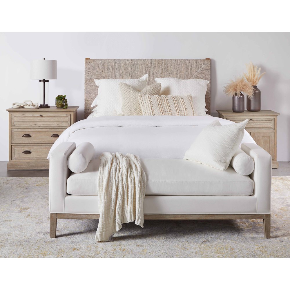 Woven Transitional Malay Queen Bed. Picture 26