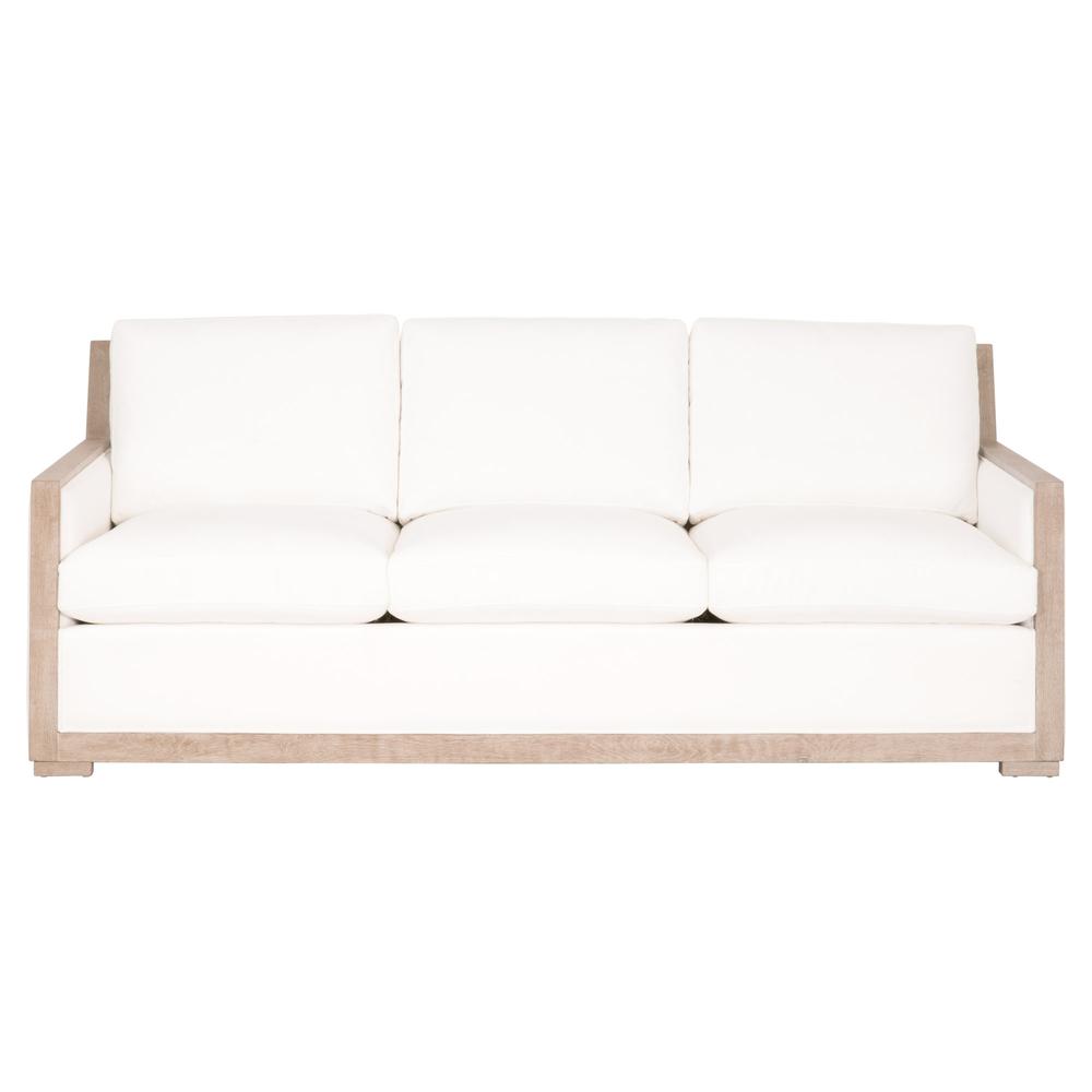 Manhattan 85 Wood Trim Sofa. Picture 1