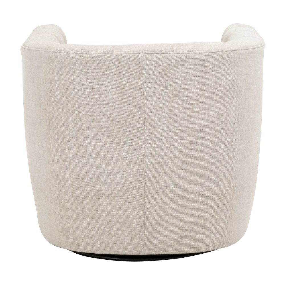 Essentials Transitional Marcel Swivel Club Chair. Picture 5