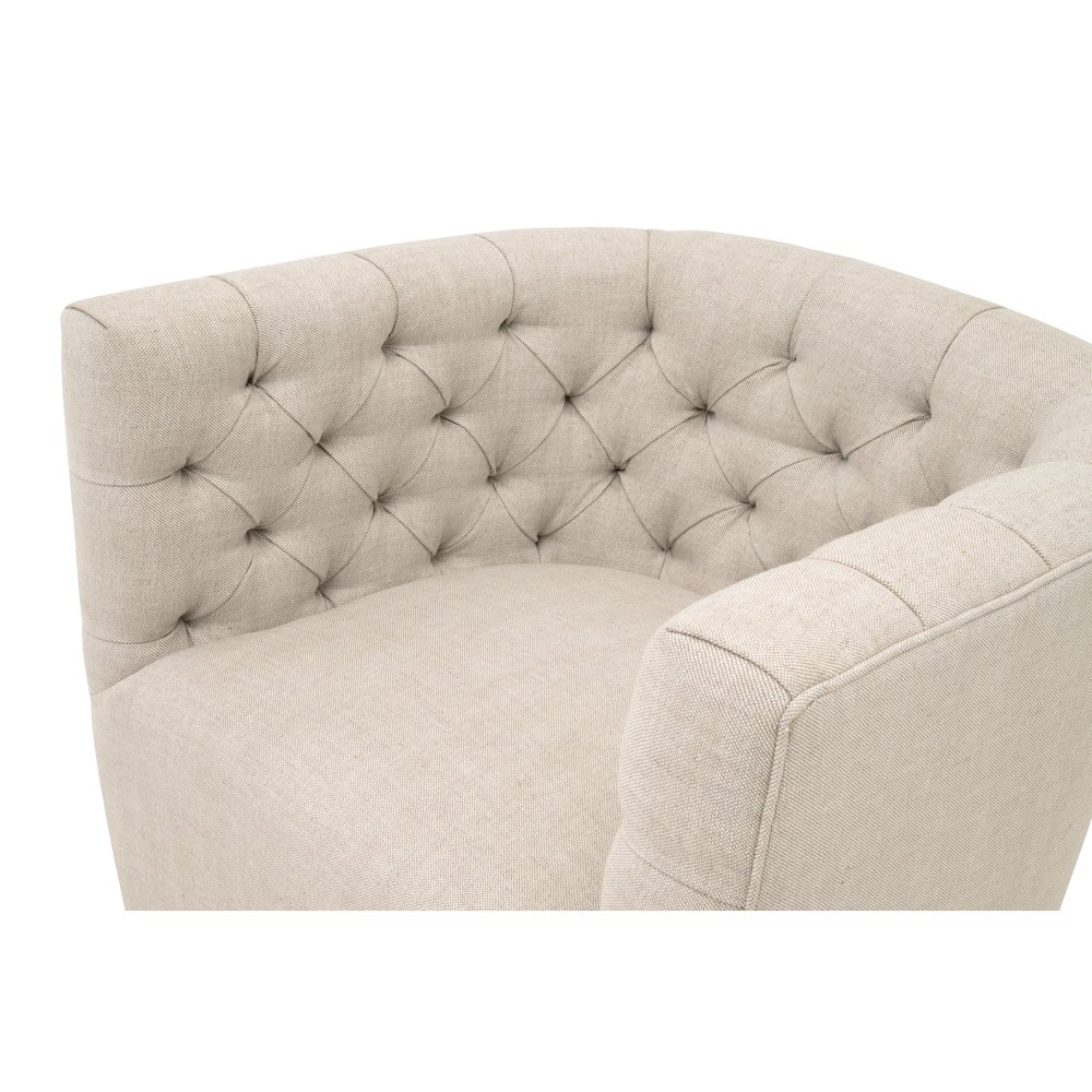 Essentials Transitional Marcel Swivel Club Chair. Picture 7